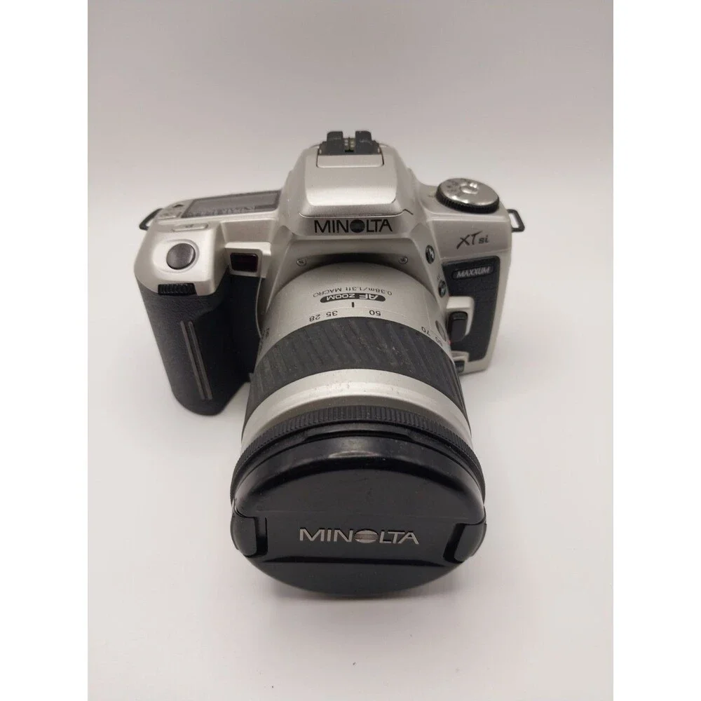 Minolta Maxxum XTsi 35mm Camera W/ Minolta AF Zoom Lens 35-80mm, Untested As Is